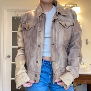 Vintage Diesel Leather Jacket